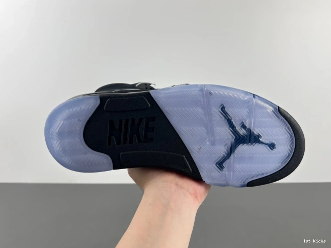 1st Kicks Metallic 605 Air HF3975- Black 5 Reimagined StreetReady Jordan 1104